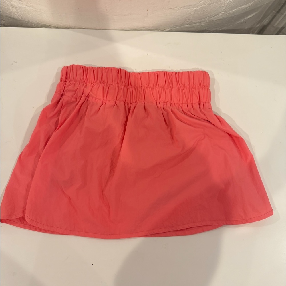 Gold hinge parachute skirt Women’s XL Coral - Picture 2 of 4